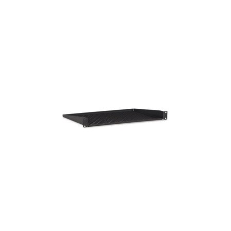 Cable Wholesale Rackmount Vented Component Shelf, 19 inch Rack 12 inch deep, 1U 61S1-21201